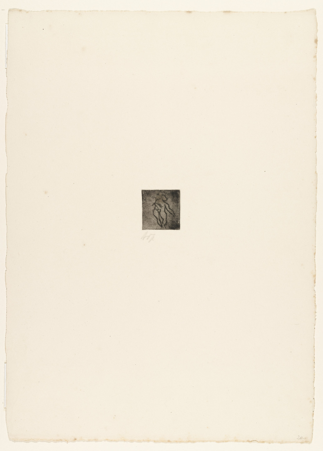 Jean (Hans) Arp. Nude. 1914