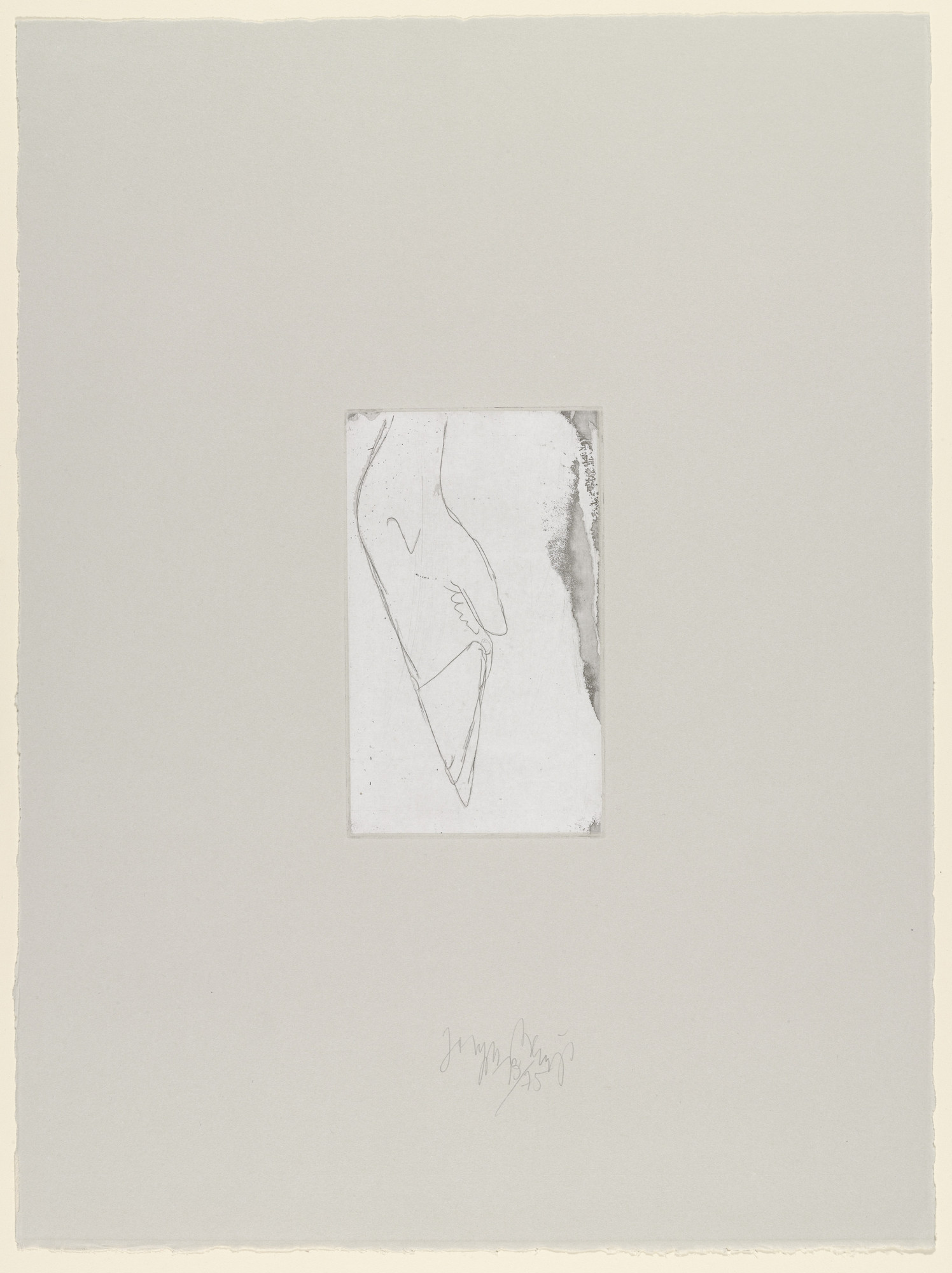 Joseph Beuys. Stag's Hoof (Hirschfuss)