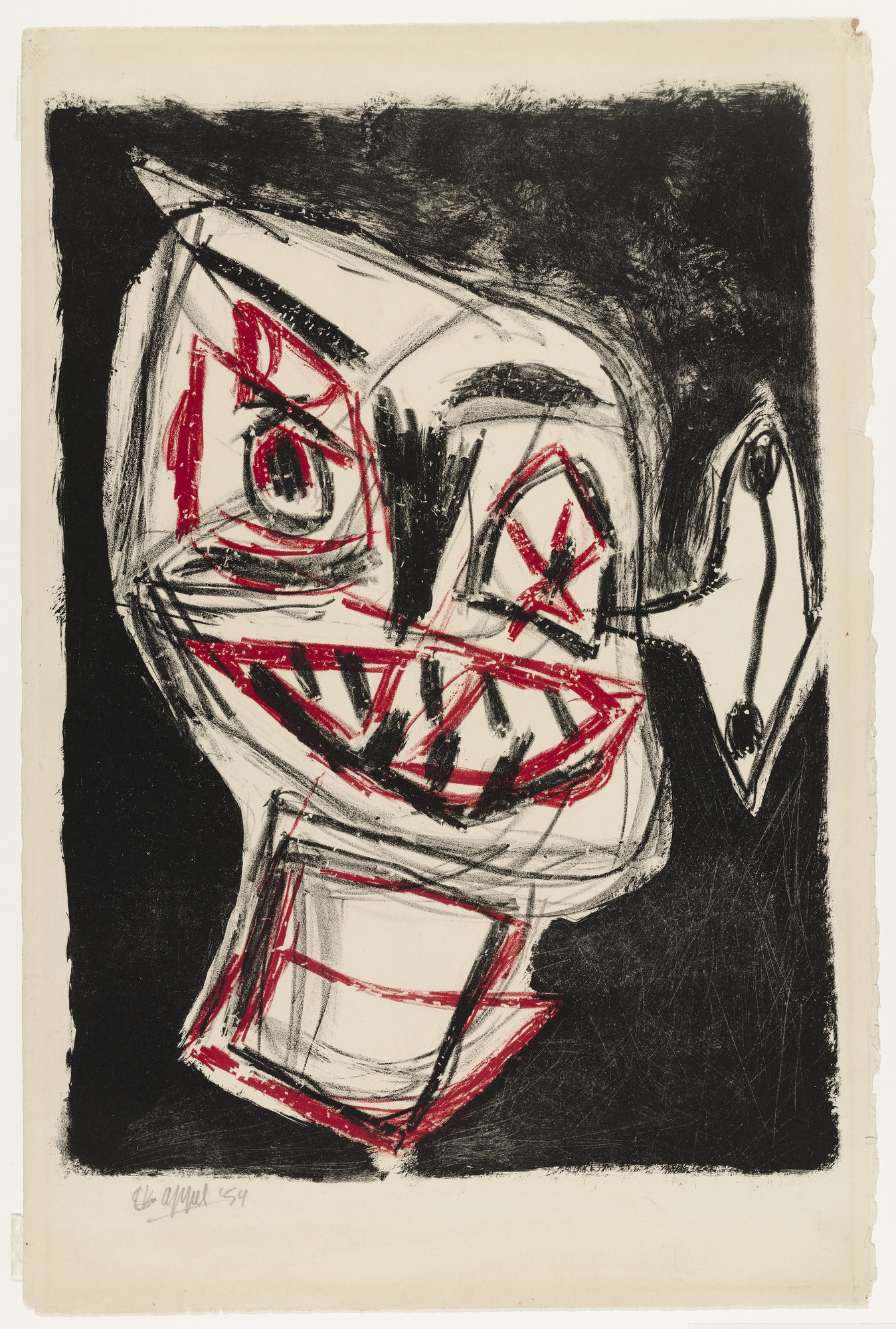 Karel Appel. The Big Ear. 1954 | MoMA