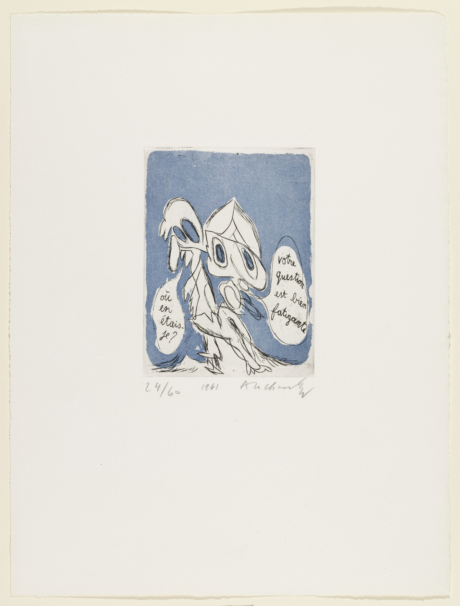 Pierre Alechinsky. Where Was I? ( Ou en etais-je? )