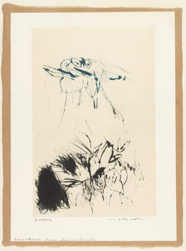 Woman Lying Down and Woman Staring