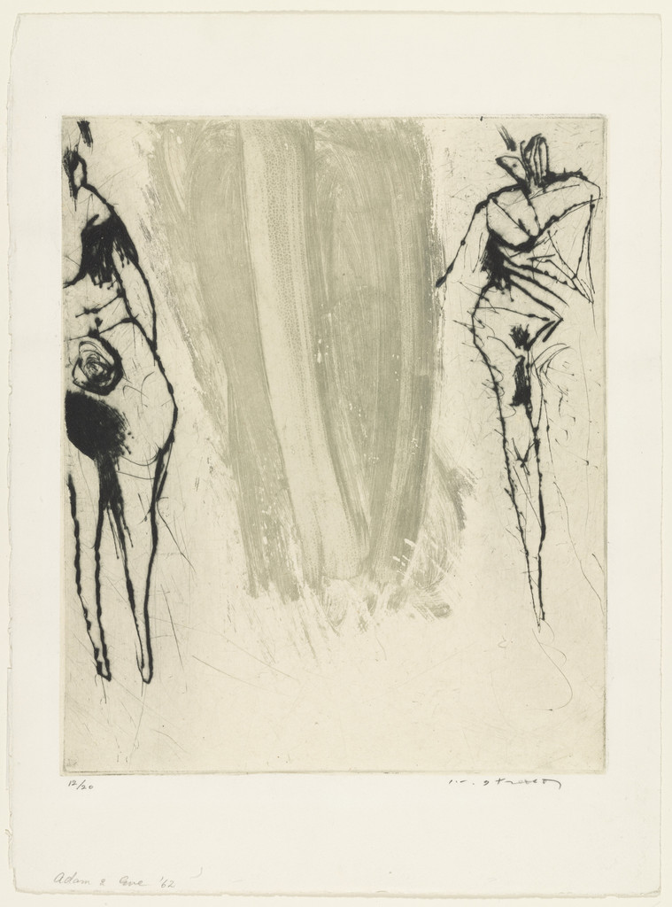 Adam and Eve by Ikeda Masuo (池田満寿夫)