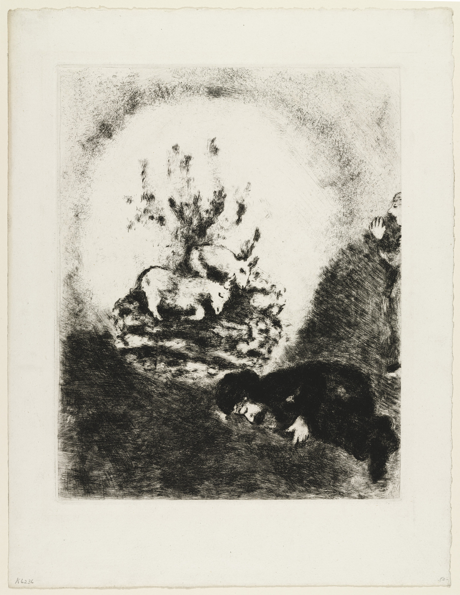 Marc Chagall. The Sacrifice of Noah