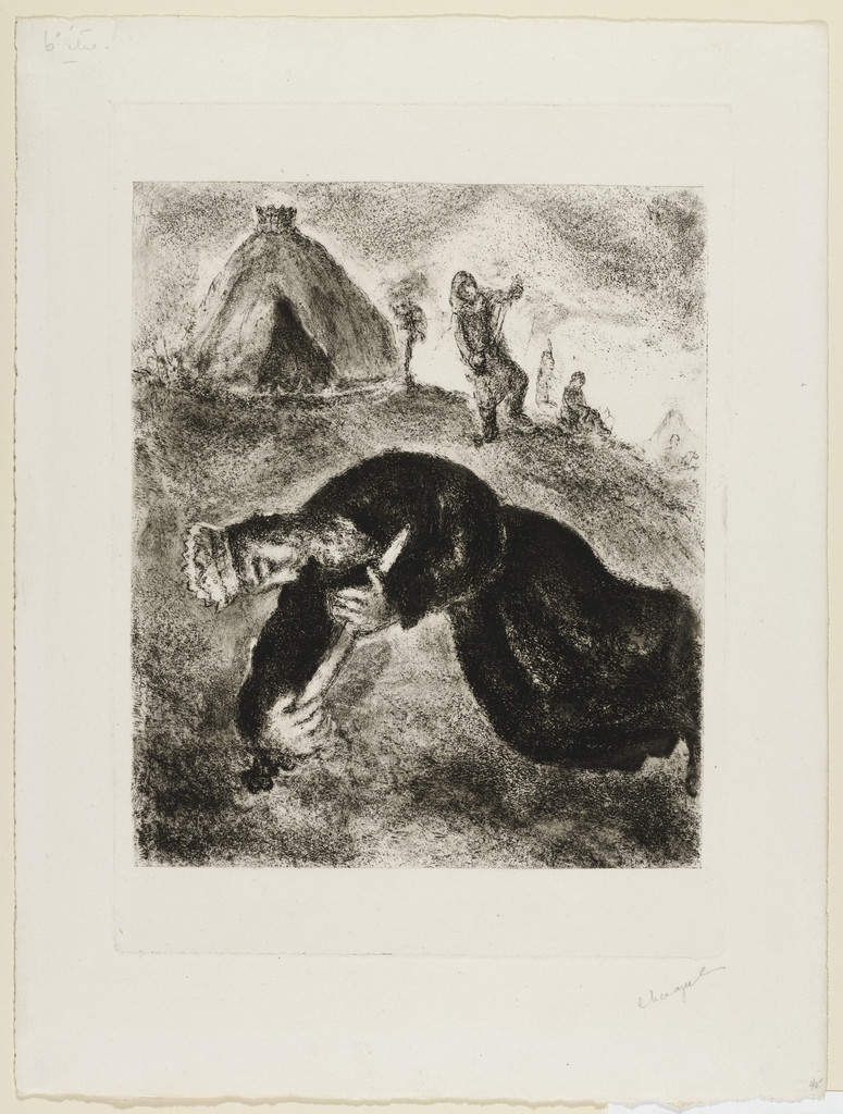 King Saul Falling on His Sword