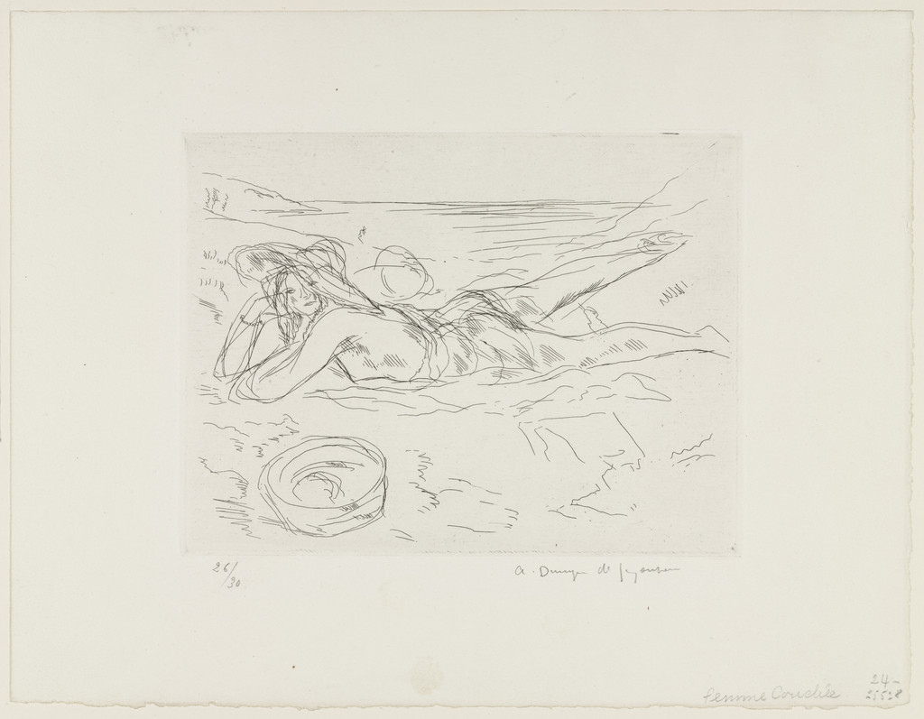 Suzanne on the Beach (Suzanne sur la Plage)