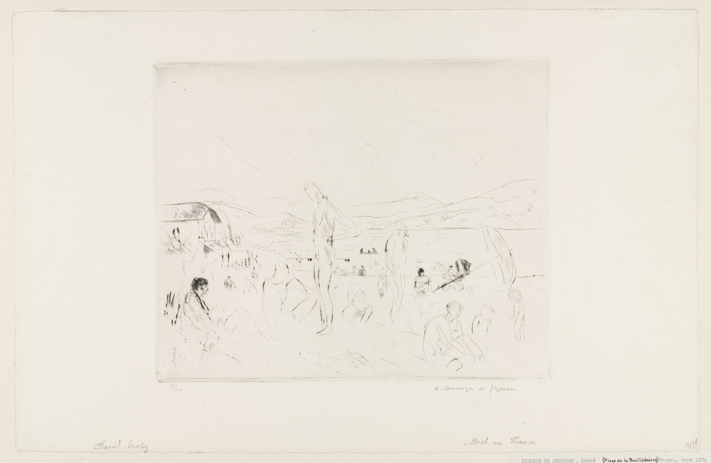 The Beach at St. Tropez