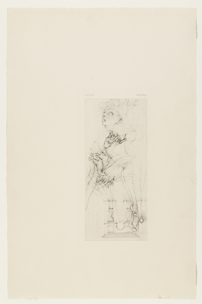 Untitled plate for Madame Edwarda by Pierre Angelique