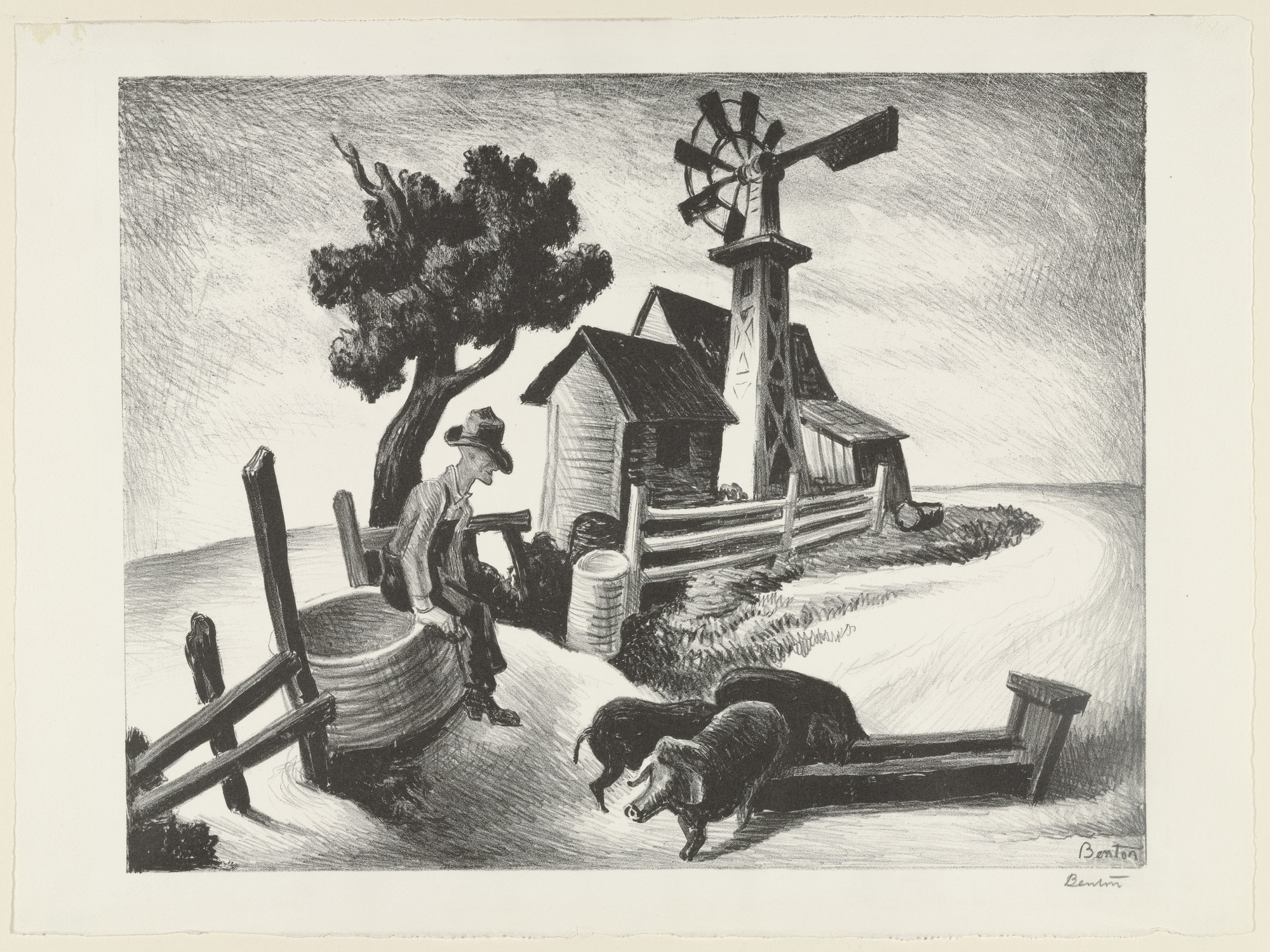 Thomas Hart Benton. Homestead. 1938 | MoMA