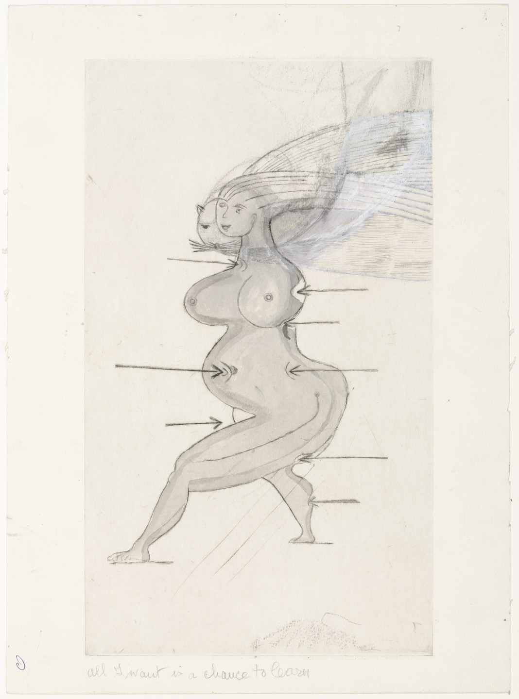 Louise Bourgeois. Sainte Sébastienne. 1990