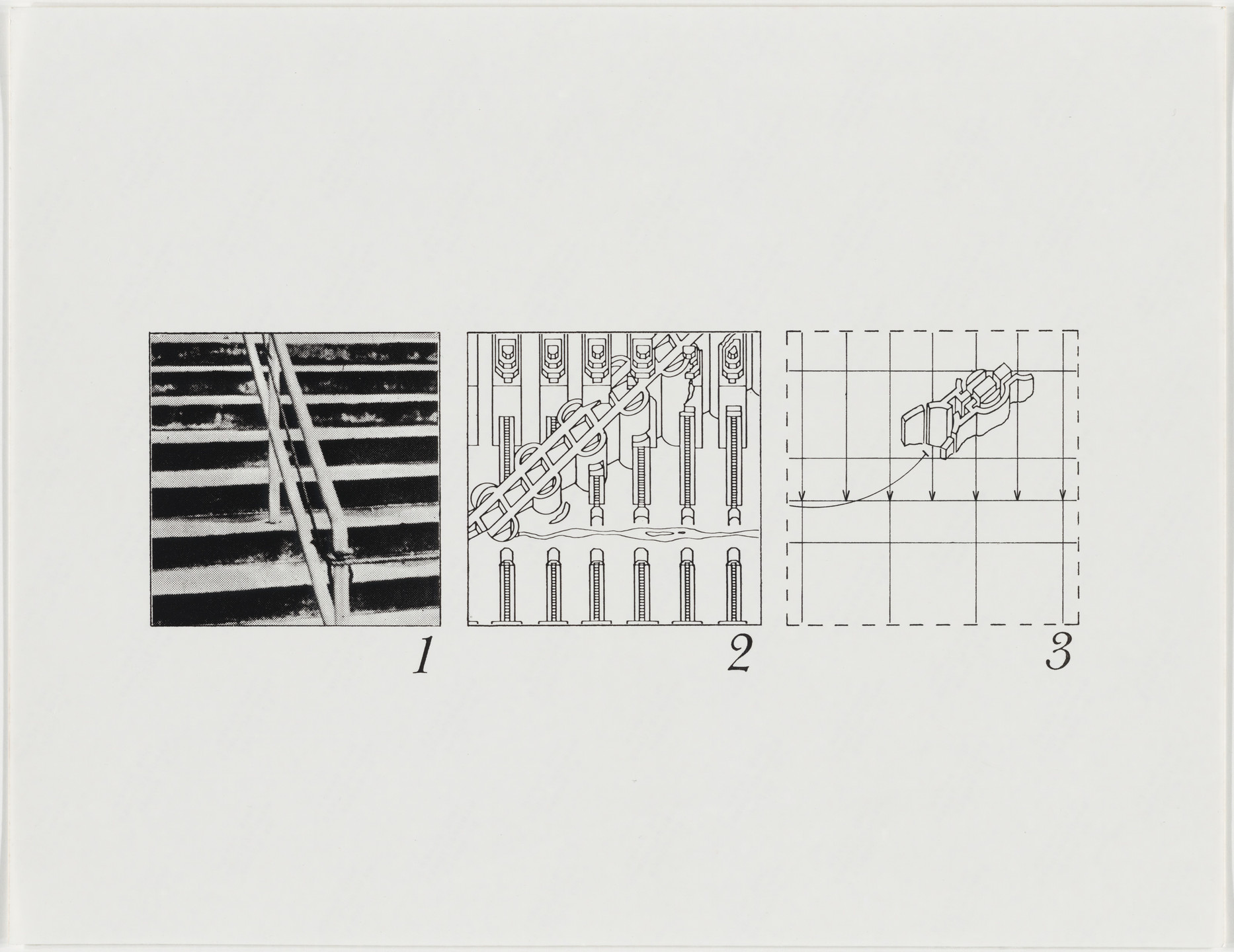 Bernard Tschumi. The Manhattan Transcripts Project, New York, New York , Episode 1: The Park. 1976-77