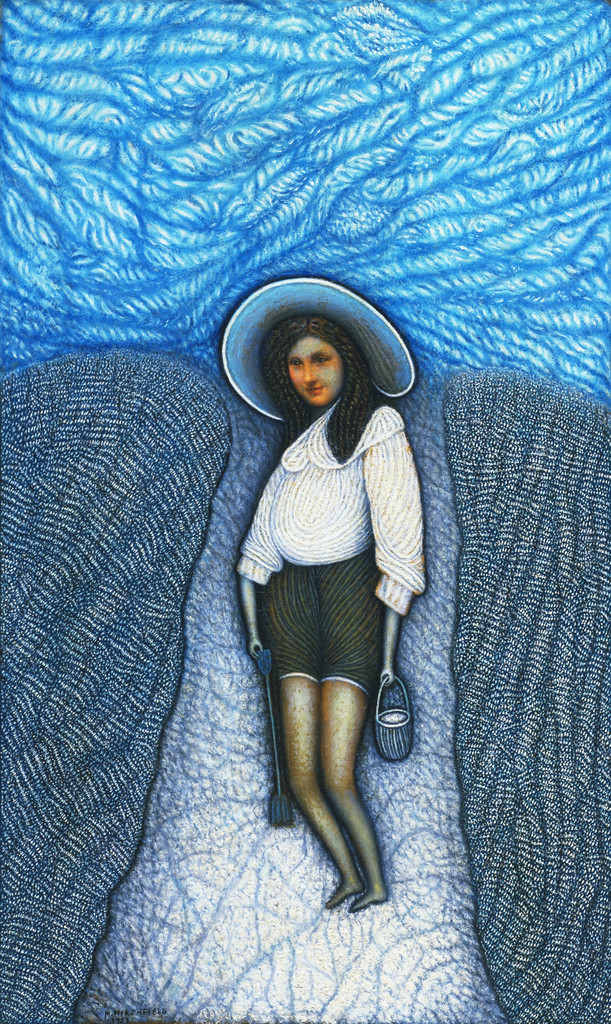 Beach Girl, Morris Hirshfield, 1937-39 (dated on painting 1937)