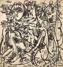 Jackson Pollock. Echo: Number 25, 1951. 1951