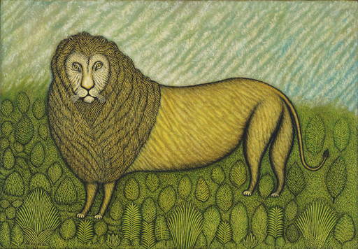 Morris Hirshfield. Lion. 1939