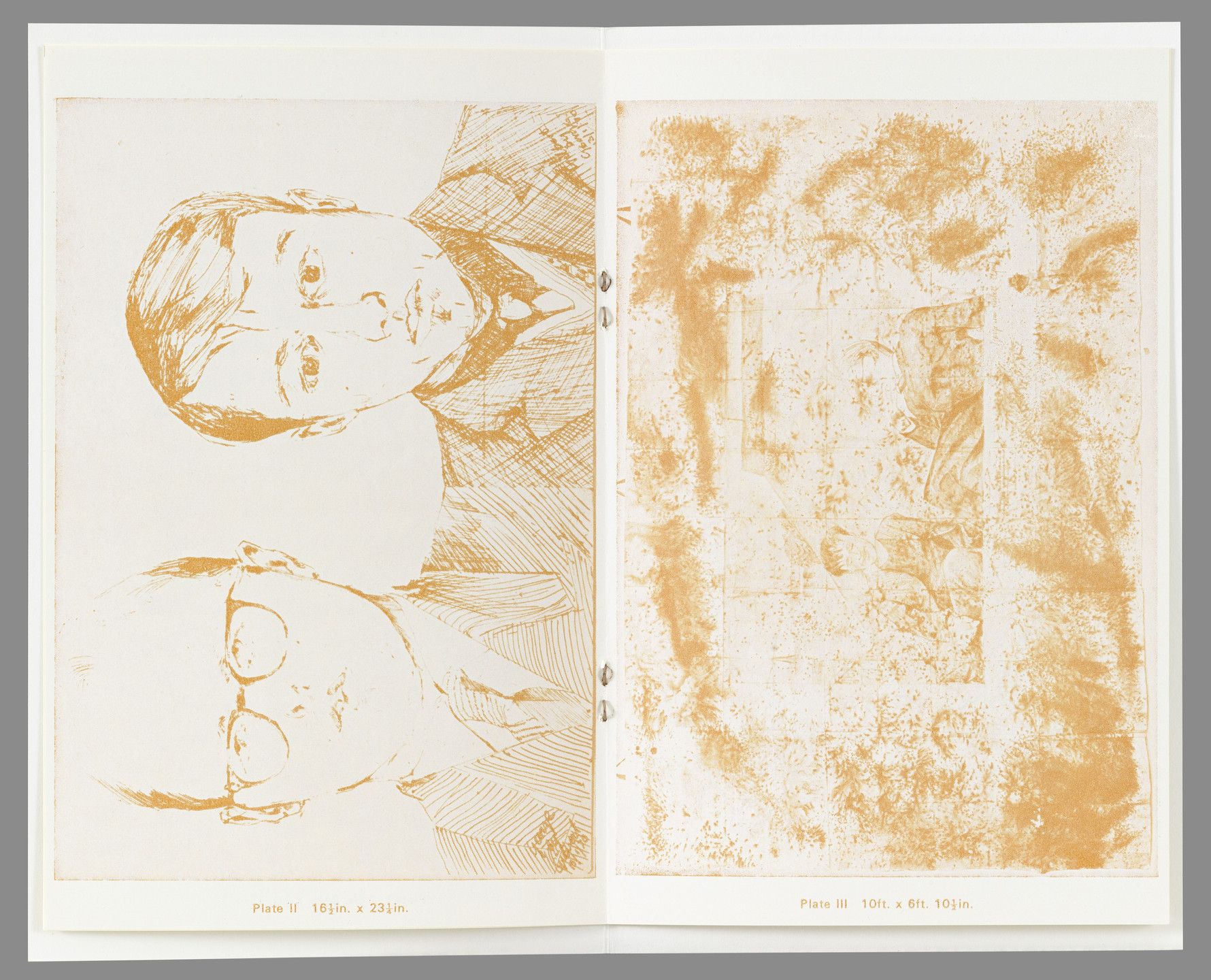 Gilbert &amp; George, Gilbert Proesch, George Passmore. The Pencil on Paper Descriptive Works. 1970
