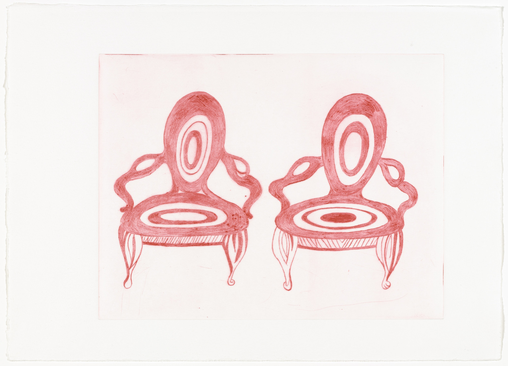 Louise Bourgeois. Twosome, version 3 of 3, only state, variant