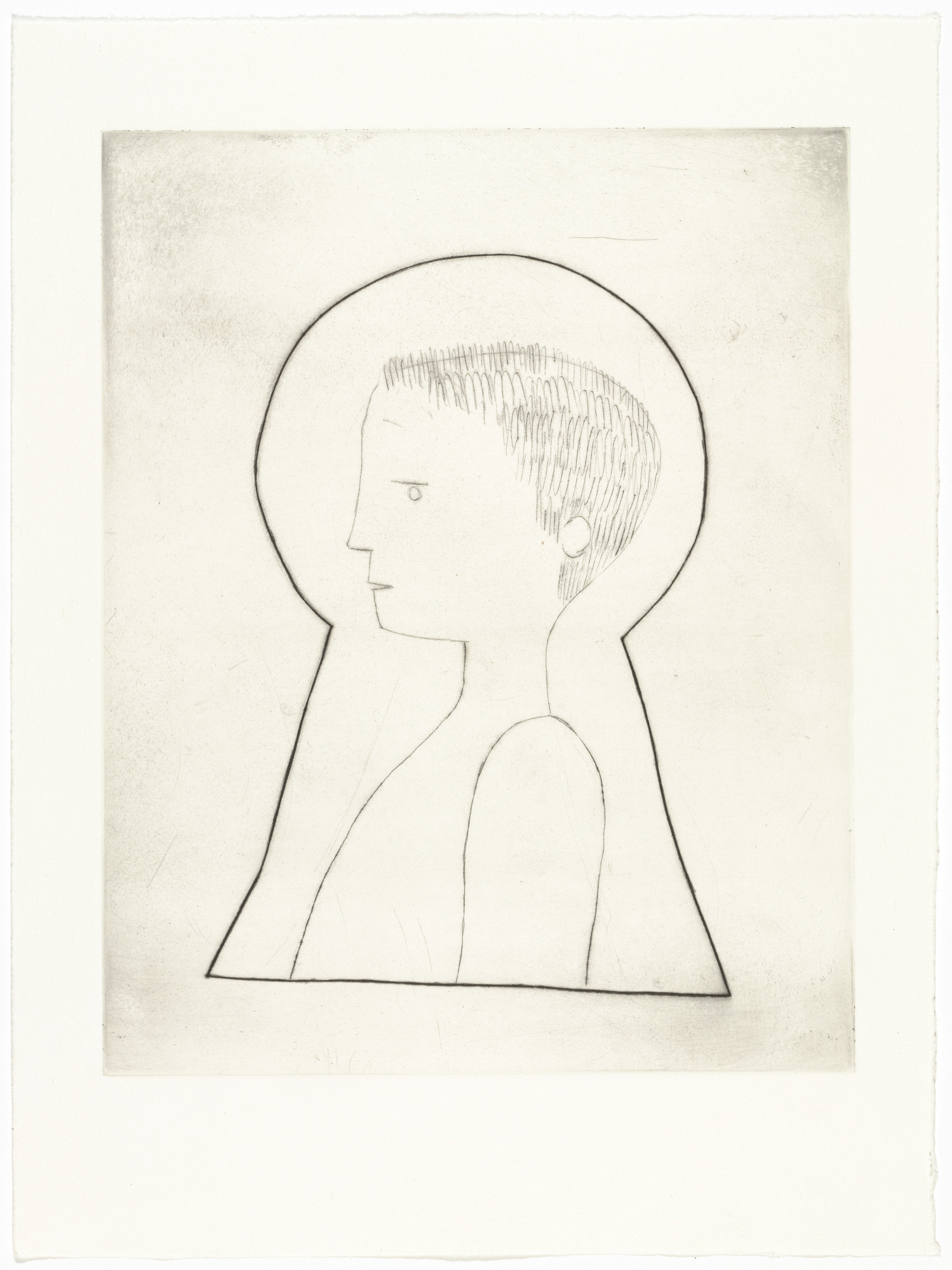 Louise Bourgeois. Untitled, state II of IV