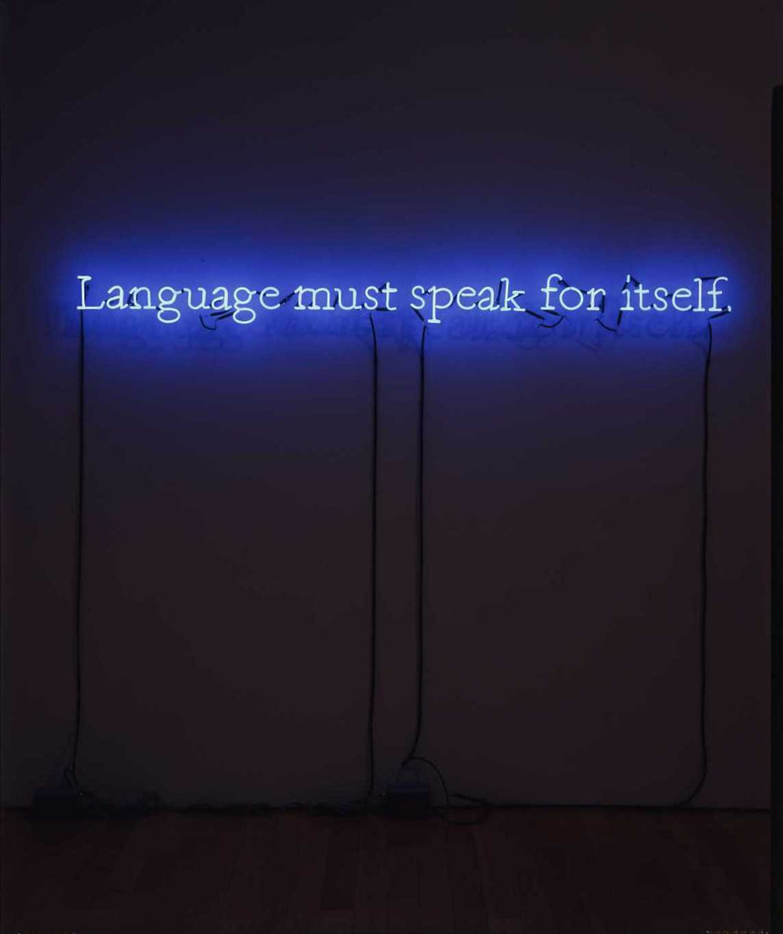 Language Must Speak for Itself