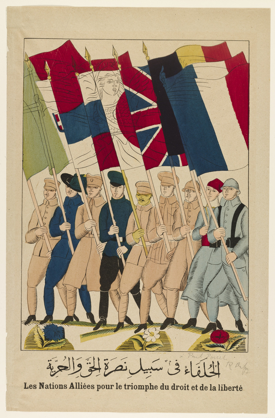 Raoul Dufy. The Allies. c. 1914