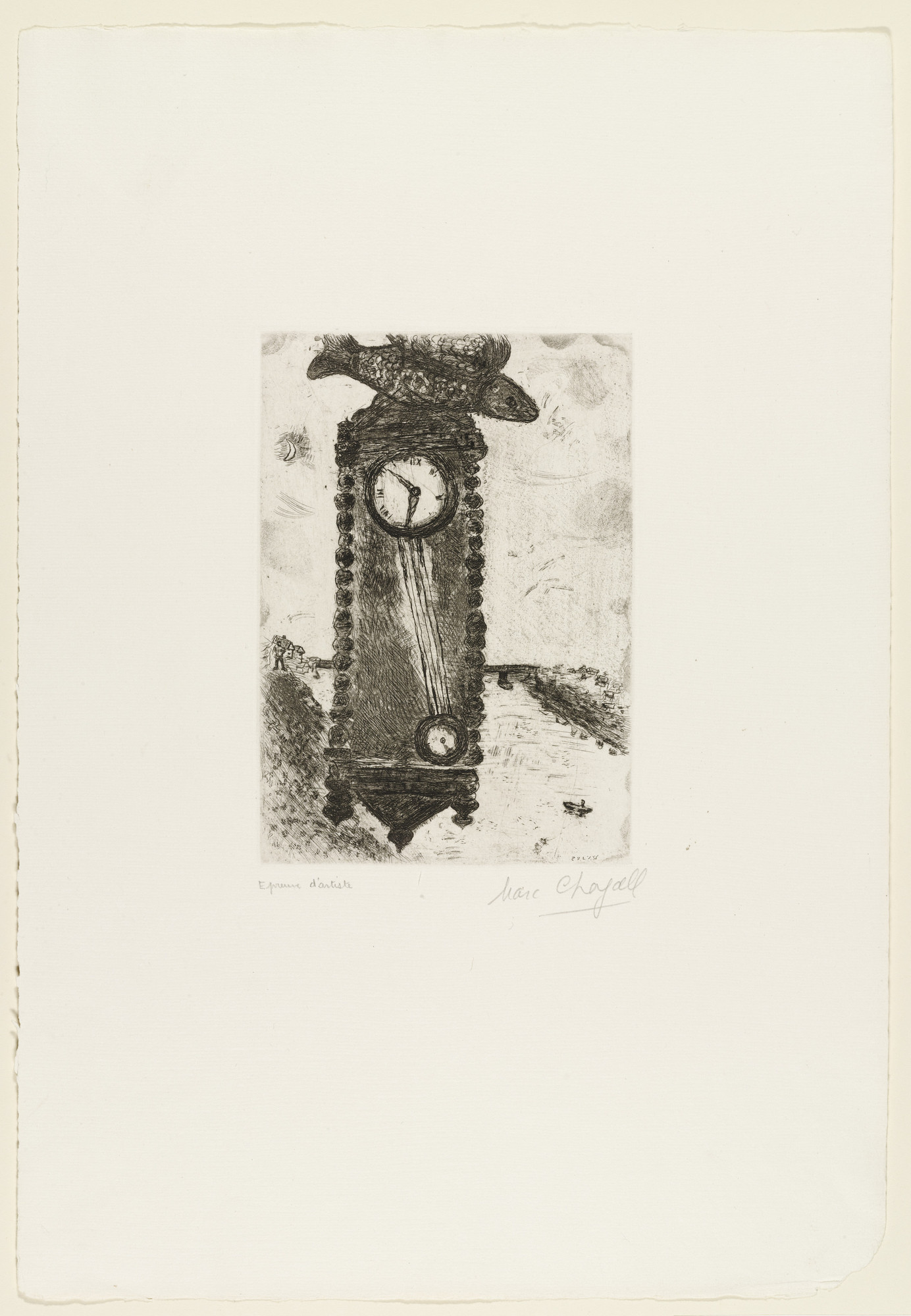 Marc Chagall. Time is a River Without Banks