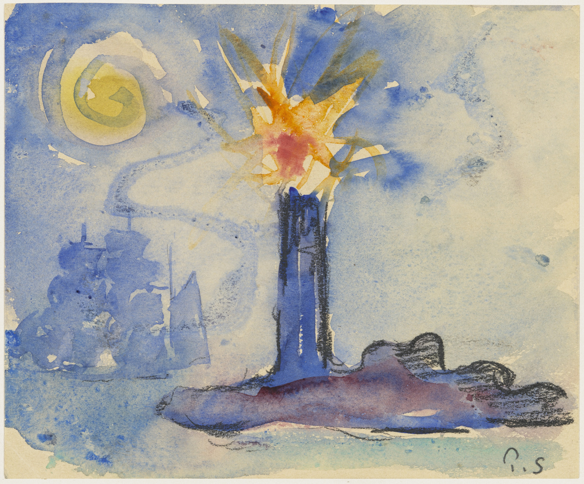 Paul Signac. Lighthouse