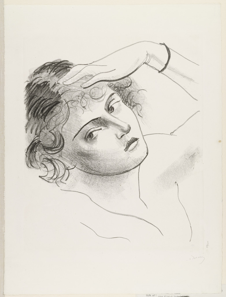 Woman Resting Her Head on Her Hand from the portfolio Metamorphoses