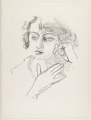 André Derain. Head of a Woman from the portfolio Metamorphoses