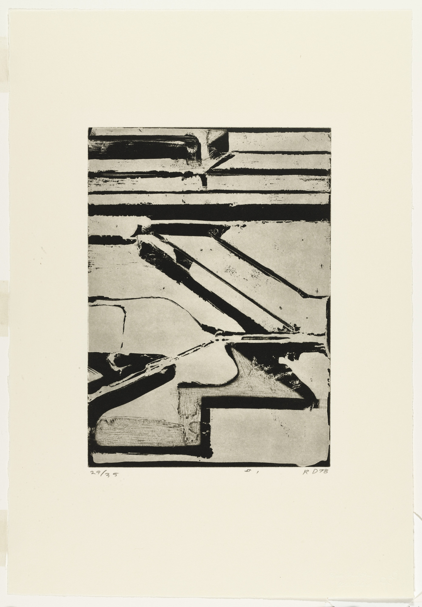 Richard Diebenkorn. Five Aquatints with Drypoint