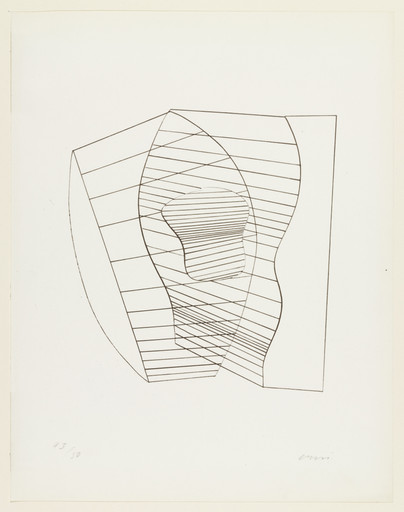Abstraction II (plate, folio 11) from 23 Gravures