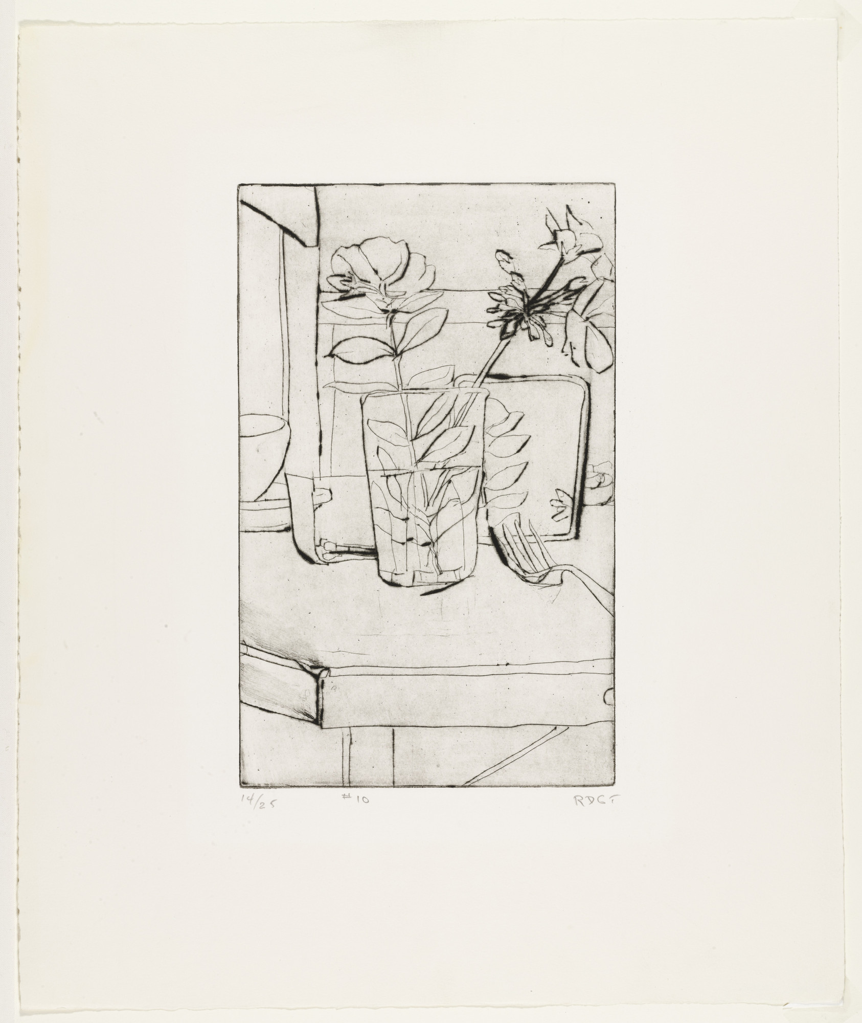 Richard Diebenkorn. No. 10 from the portfolio 41 Etchings and Drypoints