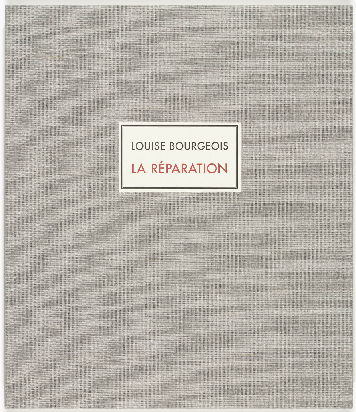 Louise Bourgeois. La Réparation. 2003