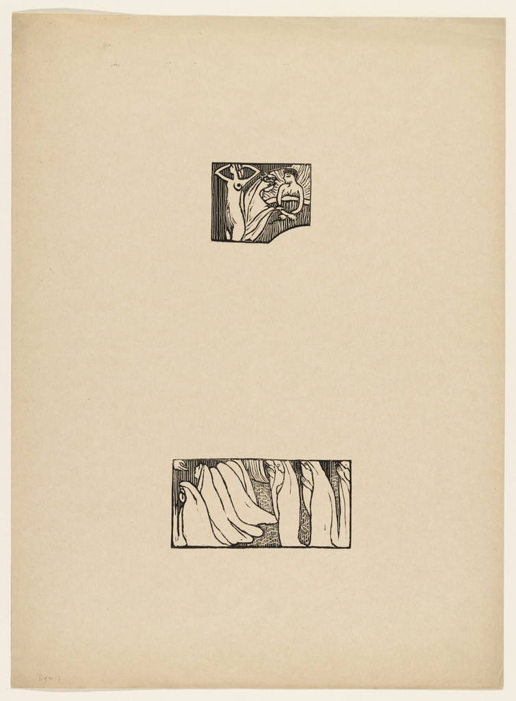 Sheet of woodcuts from L'Epreuve