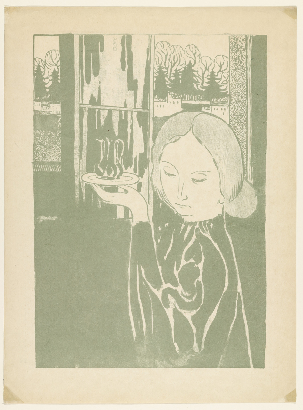Maurice Denis. Woman with Ewer. (1895)