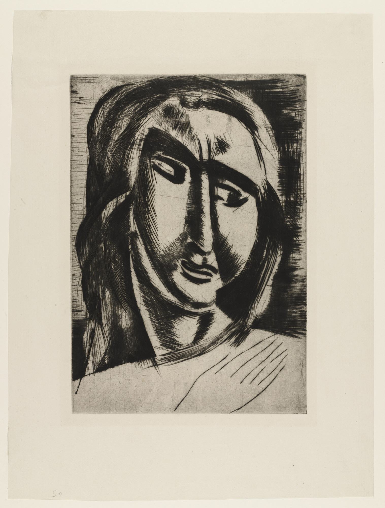 André Derain. Head of a Woman