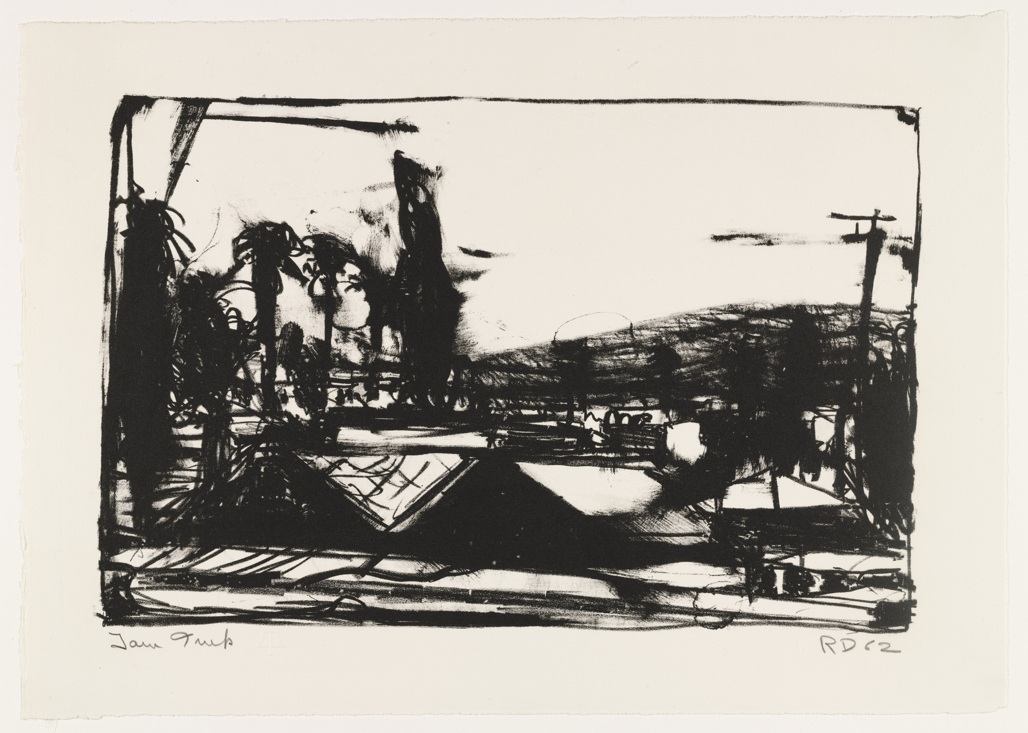 Richard Diebenkorn. L.A. Landscape. 1962 | MoMA