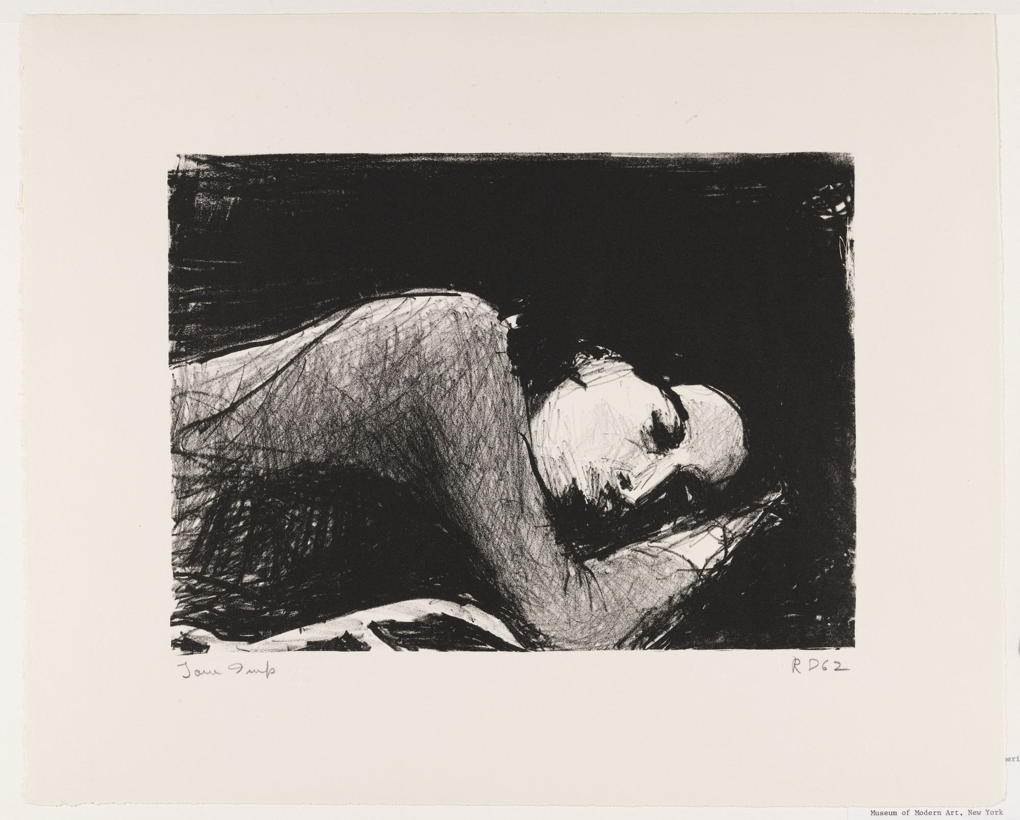 Richard Diebenkorn. Sleeping Girl