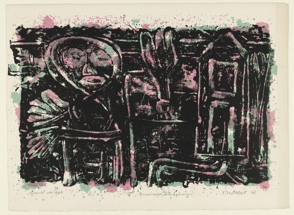 Figure, Tree, House (Personnage, arbre, maison)