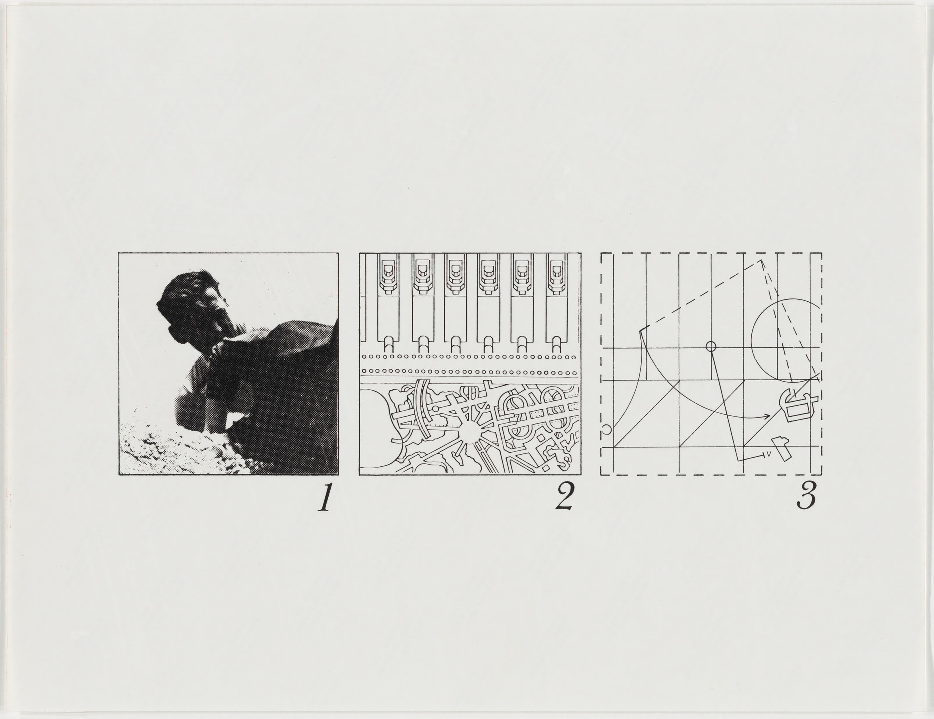 Bernard Tschumi. The Manhattan Transcripts Project, New York, New York, Episode 1: The Park. 1976-77