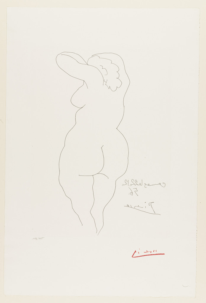 Back of a Nude Woman (Femme nue de dos)