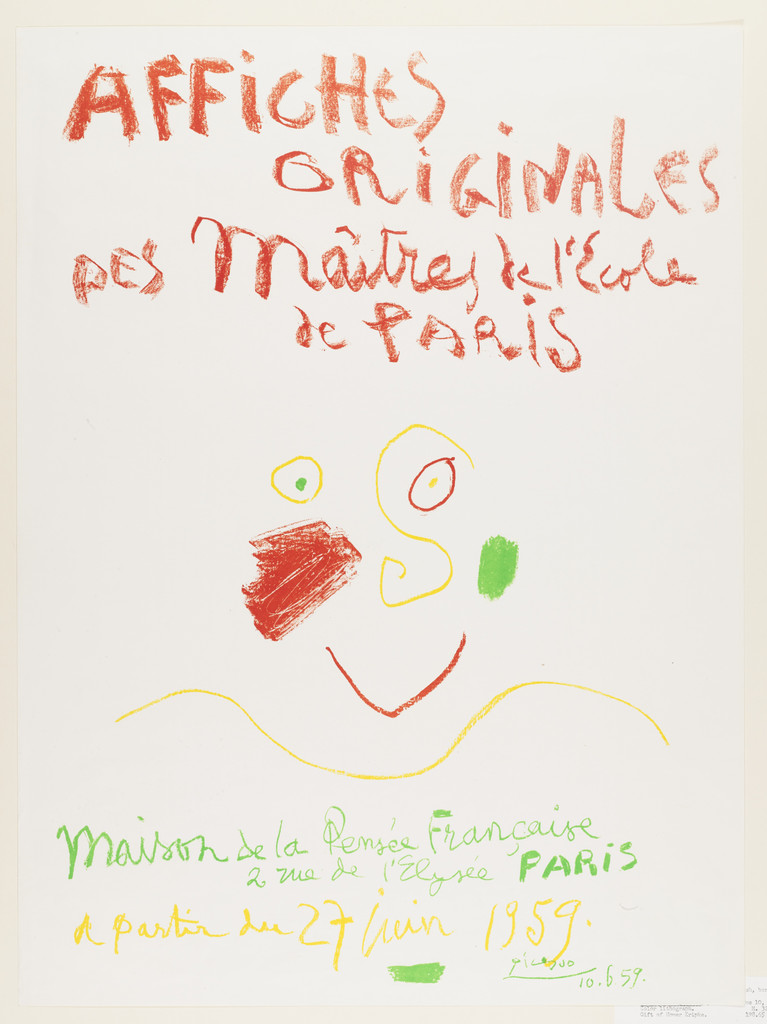 Original Posters of the Masters of the School of Paris (Affiches originales des maîtres de l'école de Paris)