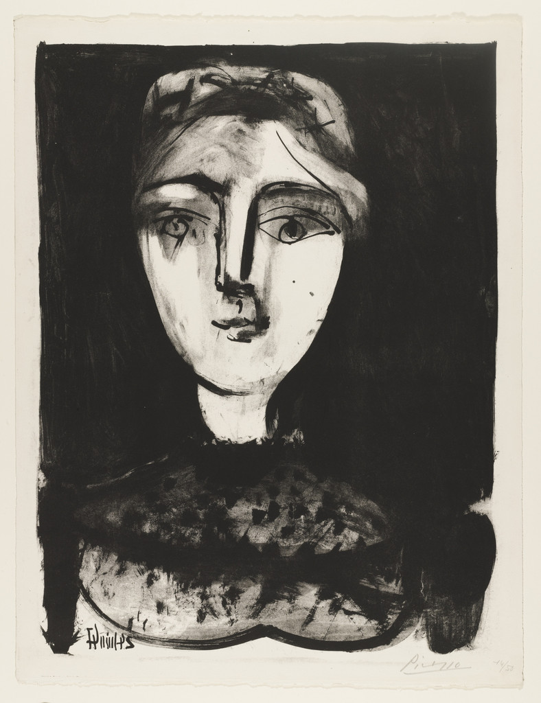 Head of a Young Woman (Tête de jeune femme)