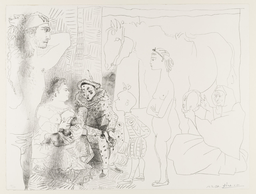 Saltimbanque's Family (La Famille du Saltimbanque)