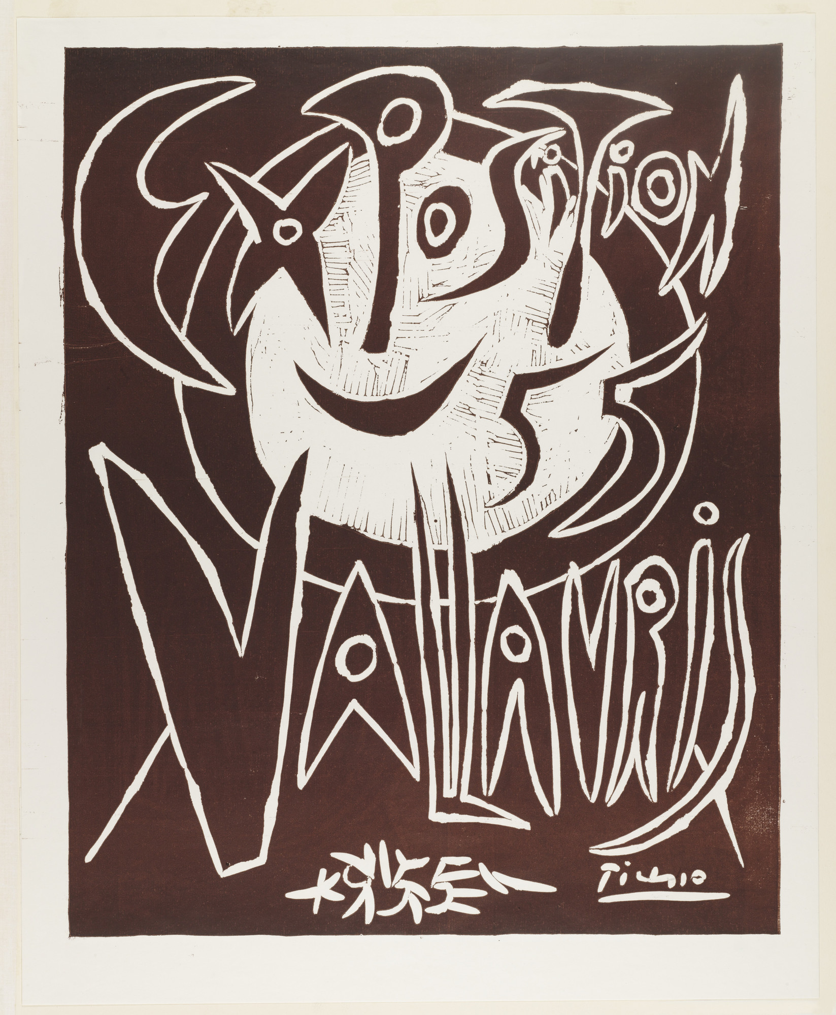 Pablo Picasso. Poster for Vallauris Fair. 1955 | MoMA