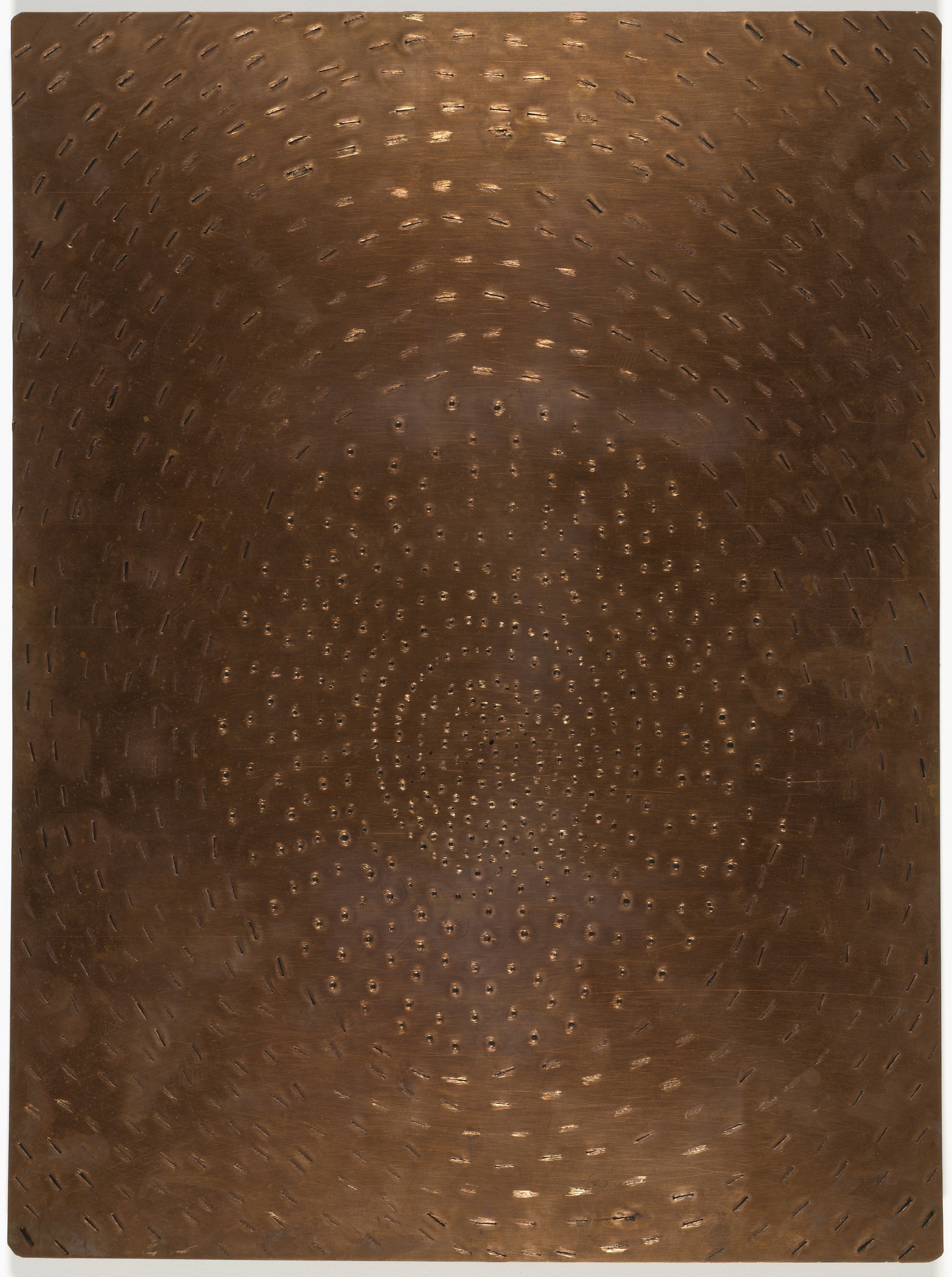 Louise Bourgeois. Untitled (Copper plate for Tornado)