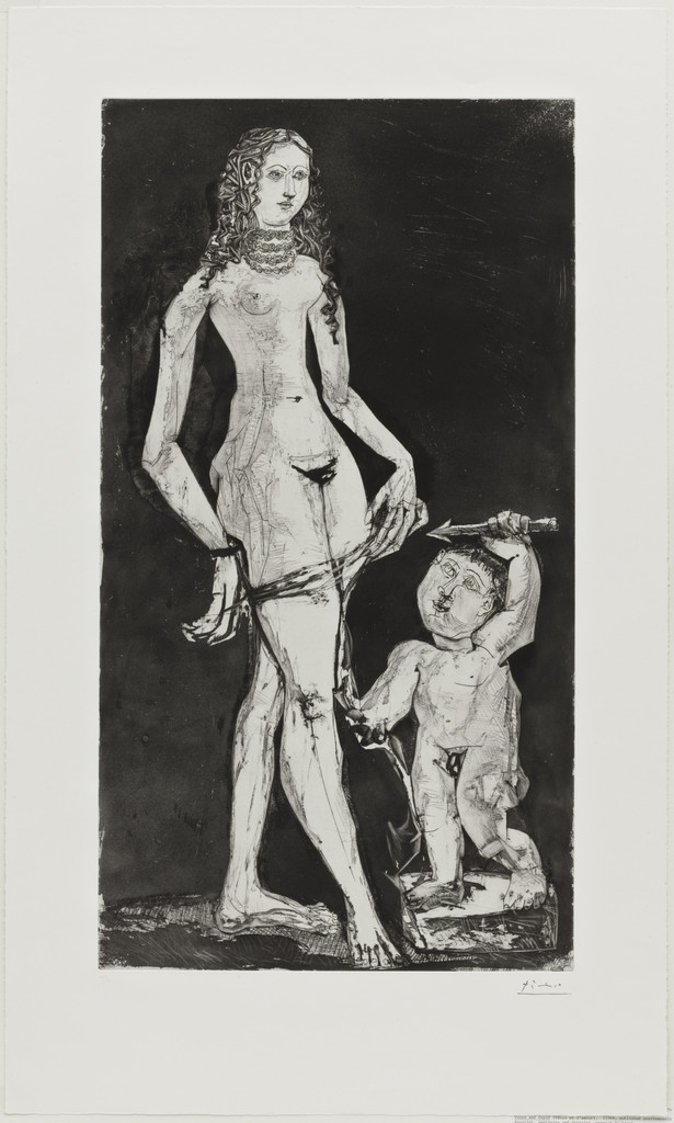 Venus and Cupid, After Cranach, Pablo Picasso, c. May 30, 1949 and 1951, published 1979