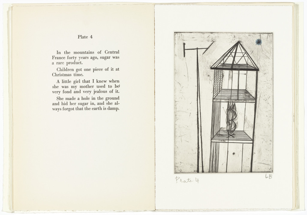 Plate 4 of 11, from the illustrated book, He Disappeared into Complete Silence, second edition