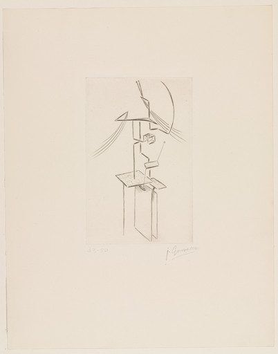 Plate (folio 21) from 23 Gravures