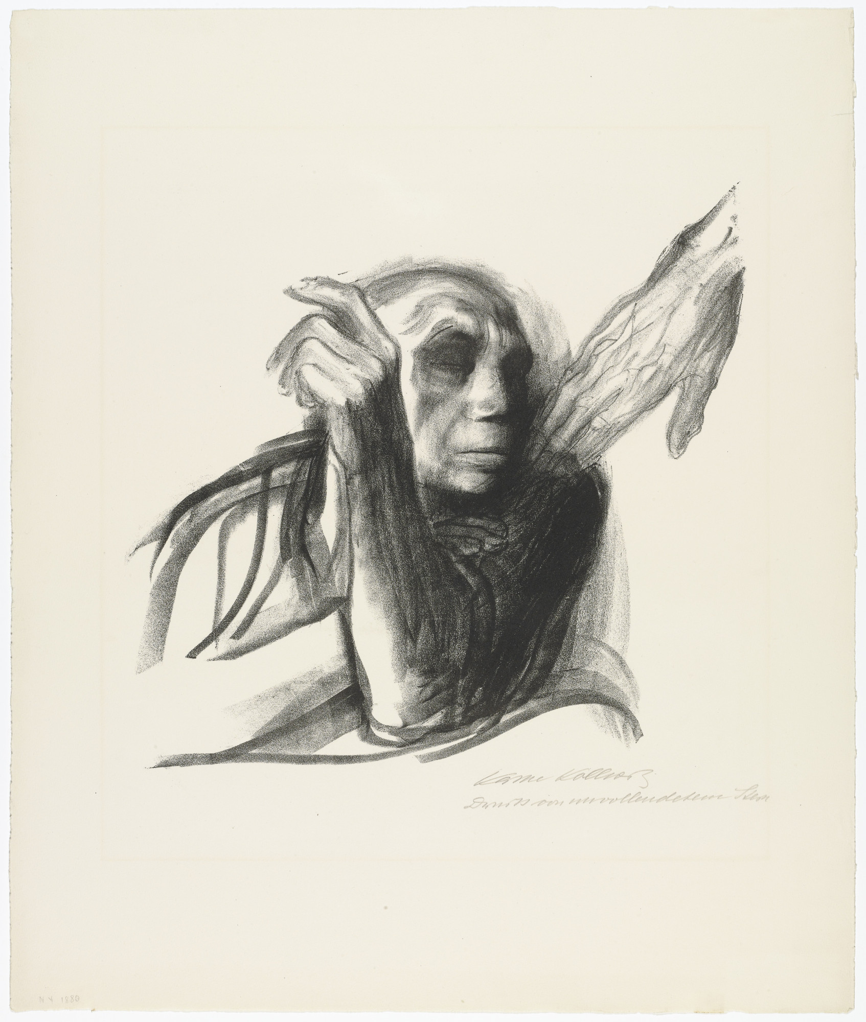 Käthe Kollwitz. Call of Death ( Ruf des Todes ), plate 8 from the series Death ( Tod )