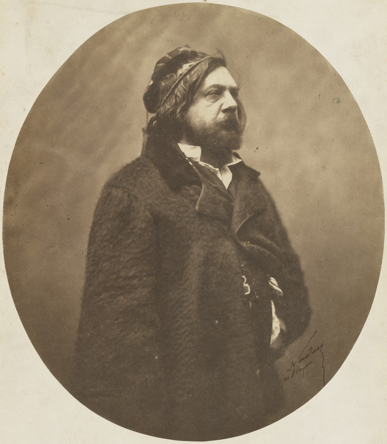Nadar (Gaspard-Félix Tournachon). Théophile Gautier. 1855