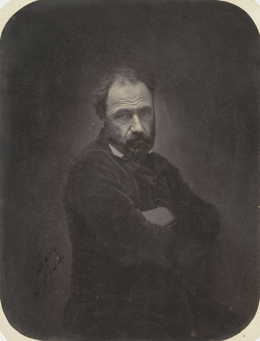 Nadar (Gaspard-Félix Tournachon). Paul Chenavard. 1856-58