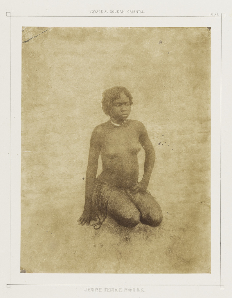 Young Nubian Woman from Voyages au Soudan Oriental (Paris: Borrani, 1852-58)